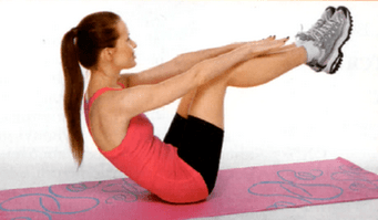 Übungen zum Abnehmen von Seiten und Bauch