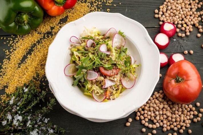 gesunder Salat